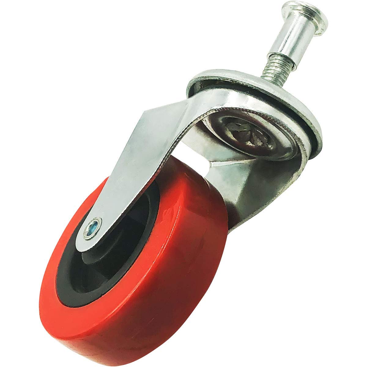 Online Best Service 4 Pack Heavy-Duty 2" LOW PROFILE Swivel Caster Wheel for Creeper Service Cart Stool Post Mount