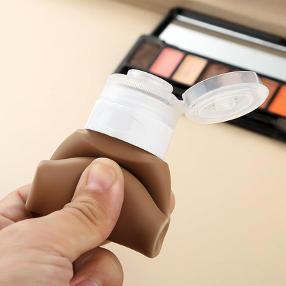 Gemice Travel Bottles for Toiletries, Tsa Approved Travel 3oz Size Containers with Clear Bag, BPA Free Leak Proof Travel Tubs Refillable Liquid Travel Accessories for Cometic Shampoo Lotion (4 Pack)