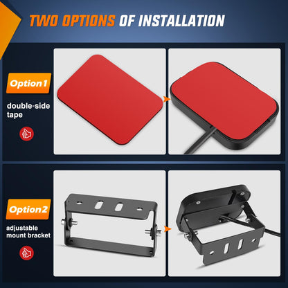 Nilight 6 Gang Switch Panel Universal Circuit Control Relay System with Fuse Wiring Harness Automatic Dimmable ON-Off LED Switch Pod for Cars Trucks Boats ATV UTV SUV, 2 Years Warranty