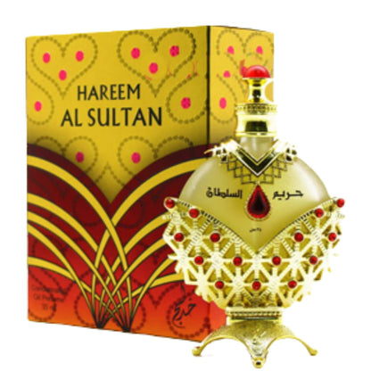KHADLAJ PERFUMES Hareem Al Sultan Gold Concentrated Perfume Oil for Unisex, 1.18 Ounce