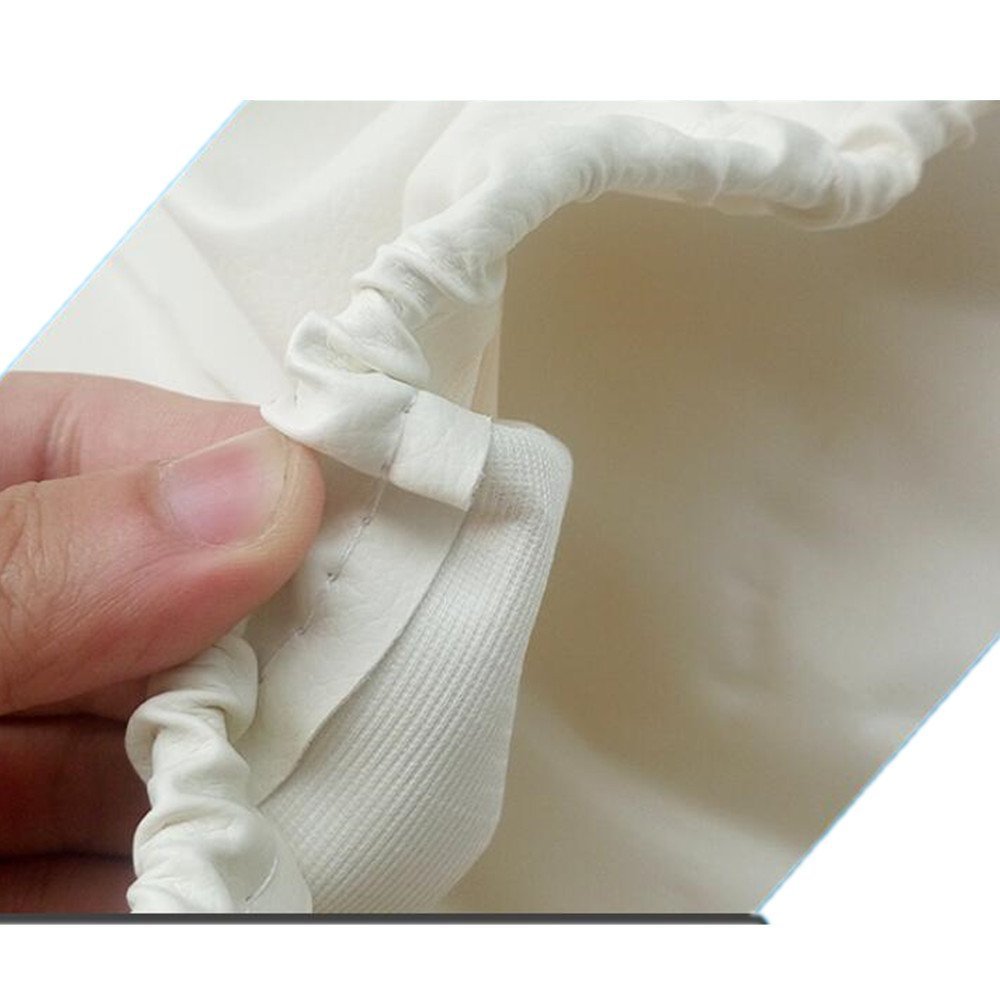 HEALiNK Spare Tire Covers 17 inch PVC Leather White Wheel Tire Cover Rim Protector for RV Jeep Toyota RAV4 Honda CRV All Cars (17" for Diameter 31"-33")