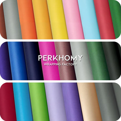 PerkHomy Black Kraft Paper Roll 36" x 1,800" (150') for Gift Wrapping Bouquet Flower Art Painting Craft Writing Packaging Shipping 80GSM 55LB (Black, 36" x 150')