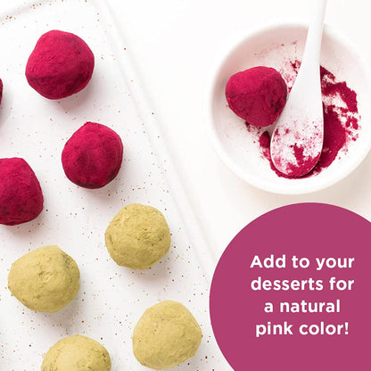 HQOExpress Organic Beetroot Powder - Organic Superfood - Nitric Oxide Booster - Non-GMO - Kosher - Sustainably Grown - 34oz Chef Jar