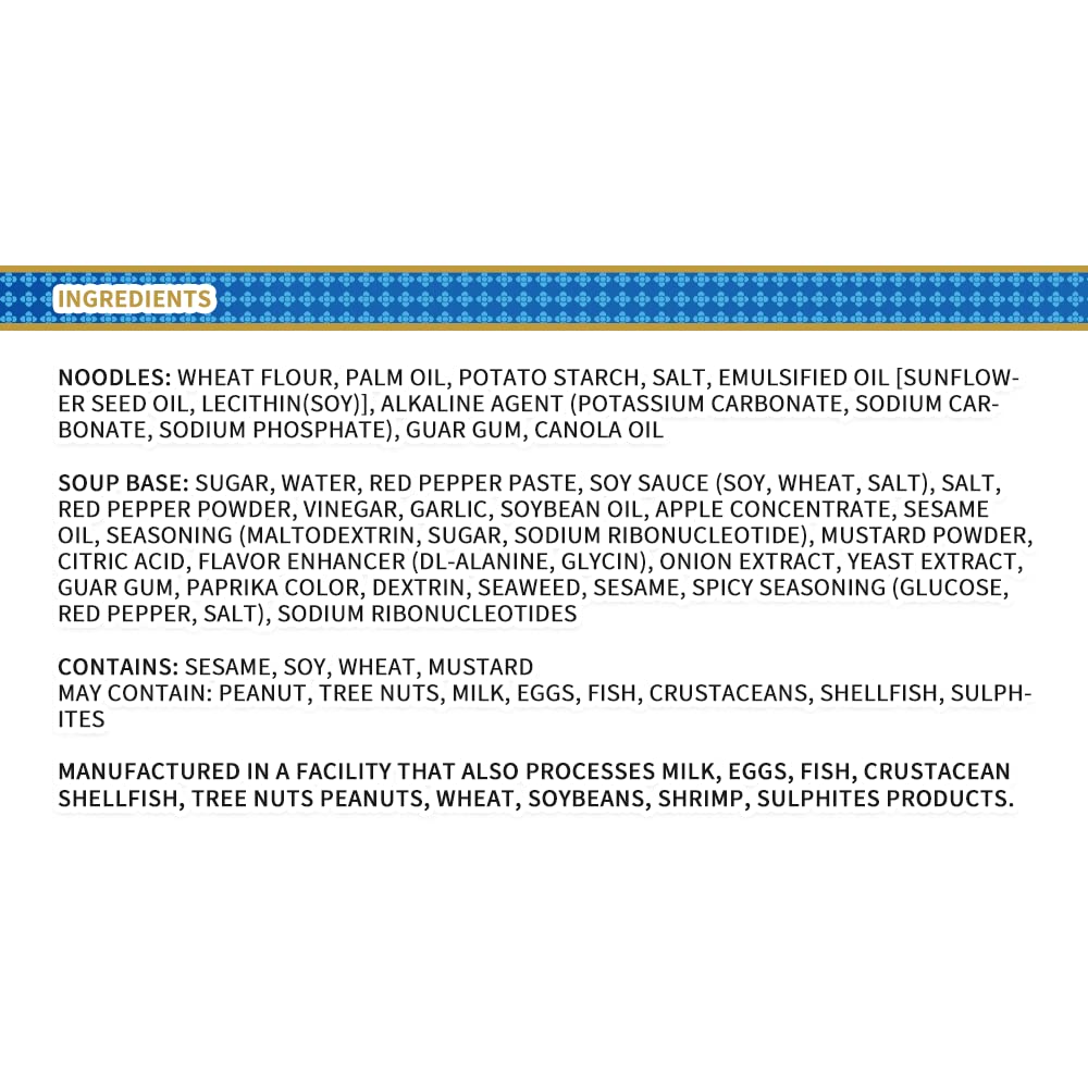 Paldo Fun & Yum Bibim Men Instant Cold Noodles, Pack of 5, Brothless Cold Ramen with Sweet & Spicy Seasoning Sauce, Oriental Style Korean Ramyun, Soupless K-Food, 130g x 5