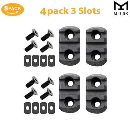 360 Tactical Combo of (3-Slot & 7-Slot) P i c a t i n n y R a il (Combo - 1)