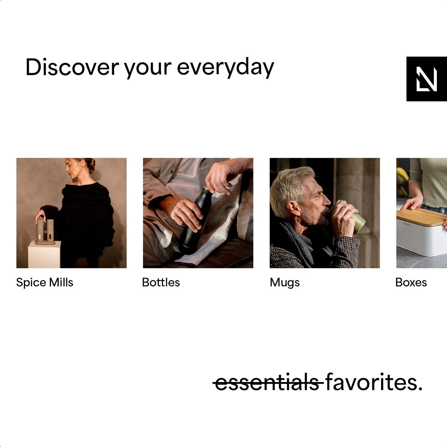 LARS NYSØM Salt and Pepper Grinder Set 2 pieces I Salt Pepper Mill with Adjustable Ceramic Grinder I Design Spice Grinder Set Manual (Sage Green)