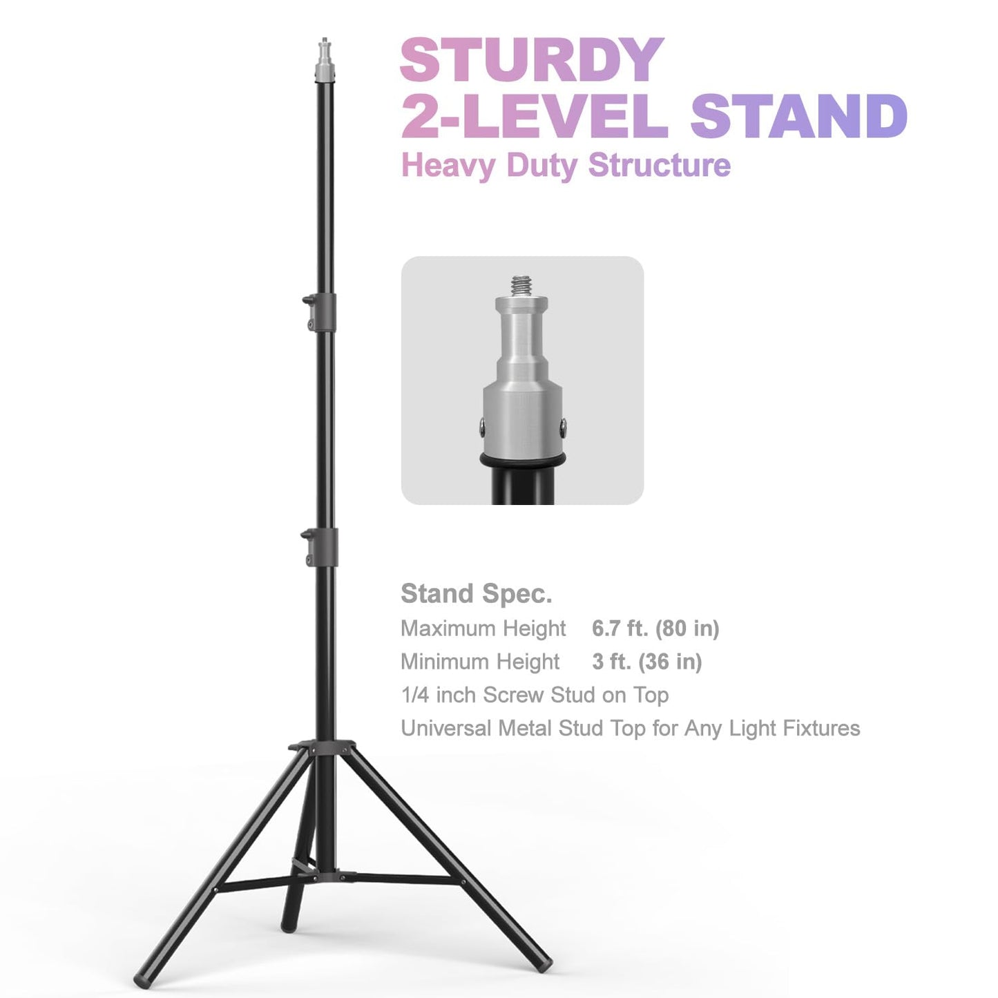 LimoStudio (LED Super Bright) 3400W Output Remote Control, 22 x 32 inch Softbox 85W Bulbs Light Kit, 3000K-5500K Adjustable Color & Brightness, 12600 Lumen, CRI>95, Soft Box Diffuser, AGG3214