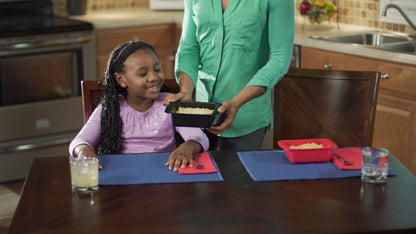 Rapid Ramen Cooker - Microwave Ramen in 3 Minutes - BPA Free and Dishwasher Safe (Red, 1-pack)