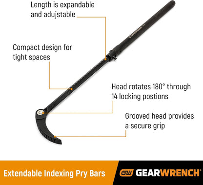 GEARWRENCH 29-48" Extendable Pry Bar - 82248