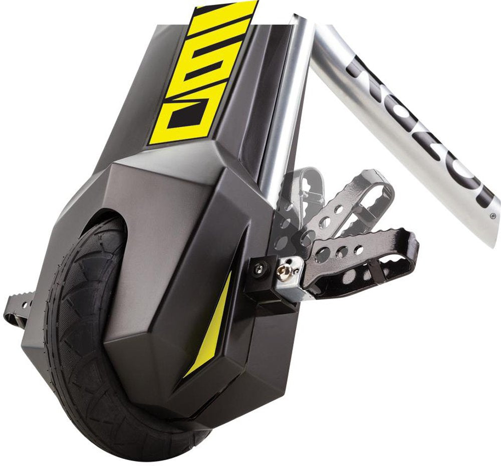 Razor Power Rider 360 9 MPH Drifting Trike Ride-On Electric Powered Tricycle, Black, Yellow