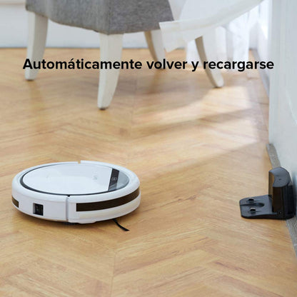 ILIFE V3s Pro Robot Vacuum Cleaner, Tangle-free Suction , Slim, Automatic Self-Charging Robotic Vacuum Cleaner, Daily Schedule Cleaning, Ideal For Pet Hair，Hard Floor and Low Pile Carpet,Pearl White