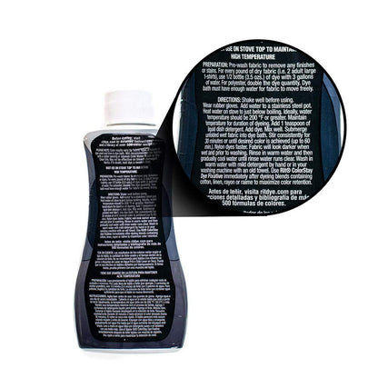 Rit DyeMore Single Bottle 7 Oz. Synthetic Liquid Fiber Dye for Clothing, Décor, and Crafts – Sapphire Blue