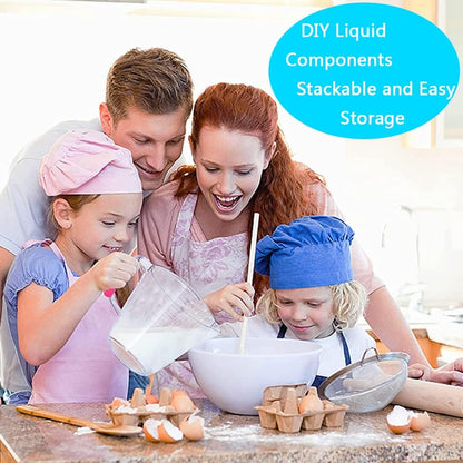 AIKEXIN 20-Piece Measuring Cups and Spoons Set, Nesting Stainless Steel Measuring Cups Spoons with Plastic Measuring Cup for Dry and Liquid Ingredients, Kitchen Cooking & Baking Gadgets