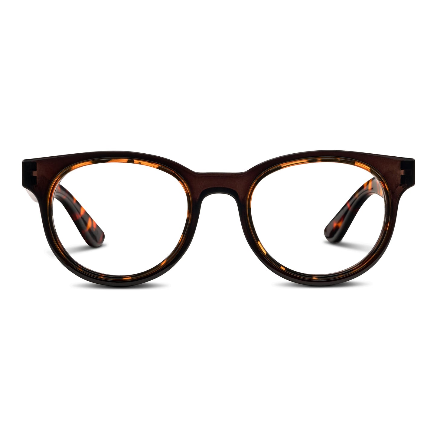 Peepers by PeeperSpecs Olympia - Coffee/Tortoise +2.00