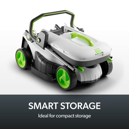 Gtech CLM50 Cordless Lawnmower | Powerful 48V Lithium Battery with 40 Mins Runtime | 42cm Cutting Width | 50L Grass Box