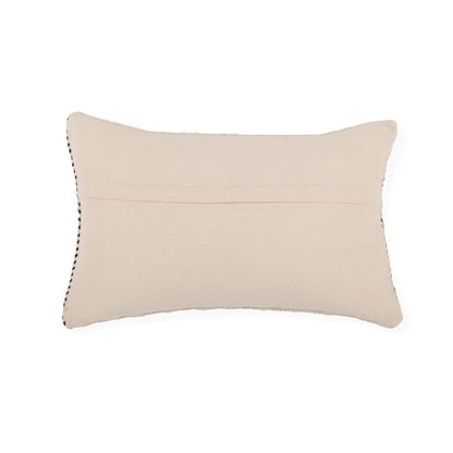 REDEARTH · Boho Textured Throw Pillow Cushion Covers- Lumbar Woven Tufted Decorative Farmhouse Cases Set for Couch, Sofa, Bed, Chair, Dining, Patio, Outdoor; 100% Cotton (12"x20", Gray) Pack of 2