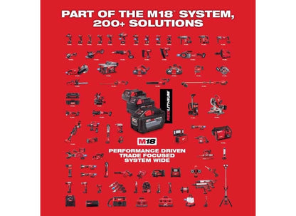 Milwaukee 2626-20 M18 18V Lithium Ion Cordless 18,000 OPM Orbiting Multi Tool with Woodcutting Blades and Sanding Pad with Sheets Included (Battery Not Included, Power Tool Only)