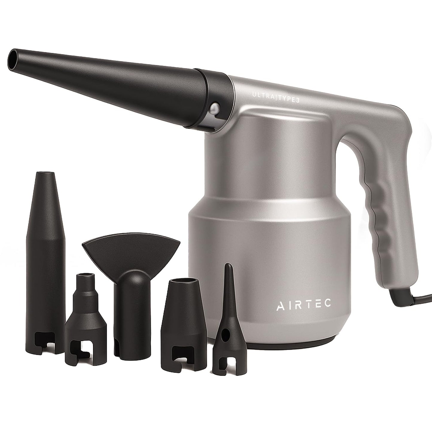 IT Dusters AirTec Ultra Electric Air Duster Blower for PC, Laptop, Console, Electronics and Home Cleaning, Environmental Alternative to Spray air can Duster Keyboard Cleaner (Type 3)