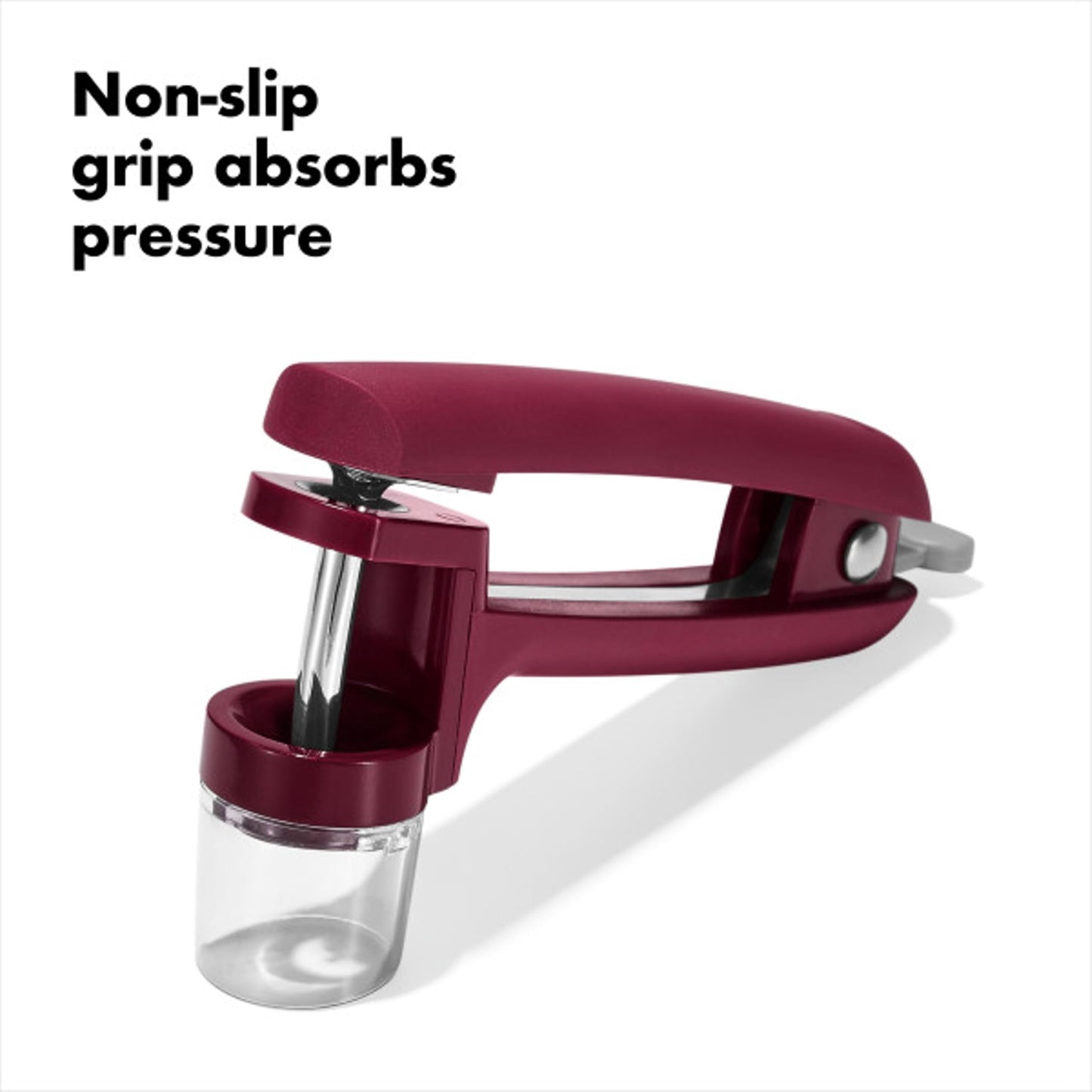 OXO Good Grips Cherry & Olive Pitter - Beet
