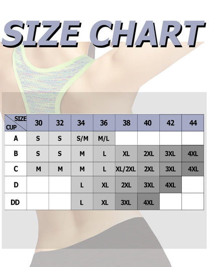 Match Racerback Sports Bras for Women – Padded Seamless Strappy Workout Tops for Yoga Gym Runing Fitness Sports Bras (1 Pack of 3(Green-Gray-Blue), X-Large)