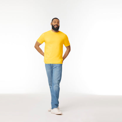 Gildan Softstyle Cotton T-Shirt, Style G64000, Multipack, Daisy (2-Pack), Small