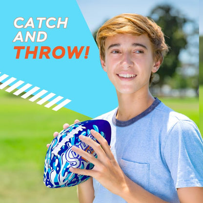 Sunlite Sports Waterproof Football, Outdoor Play, For Pool Beach Lake Park Water Toy, For Kids Children Teens Adults, Family Fun