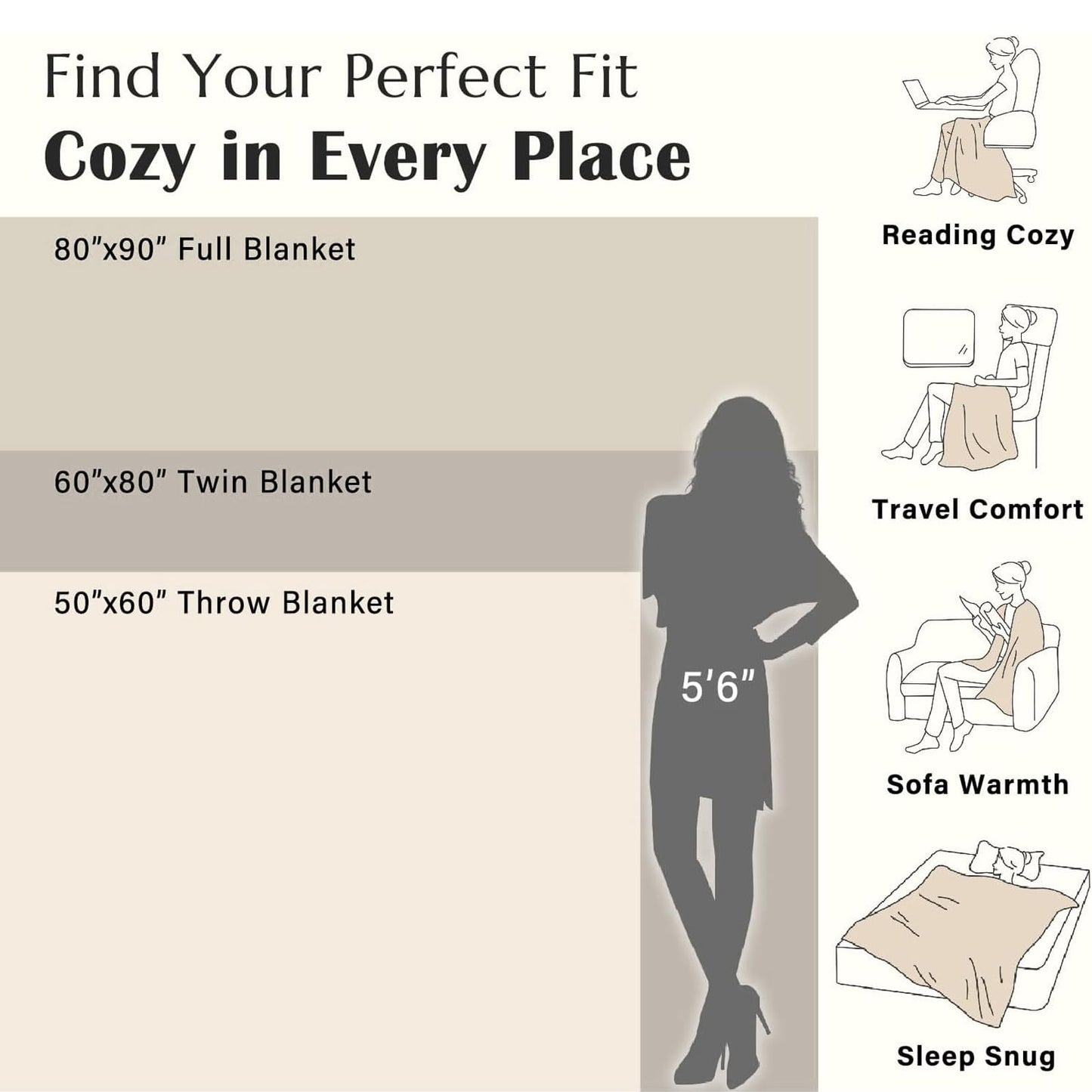 jinchan Boho Floral 100% Cotton Blanket 4-Layer Throw Blanket with Tassel Grey and White Flower Butterfly Soft Luxury Rustic Farmhouse Decor Blanket for Couch Bed 60x80 inch All Season Gift for Women