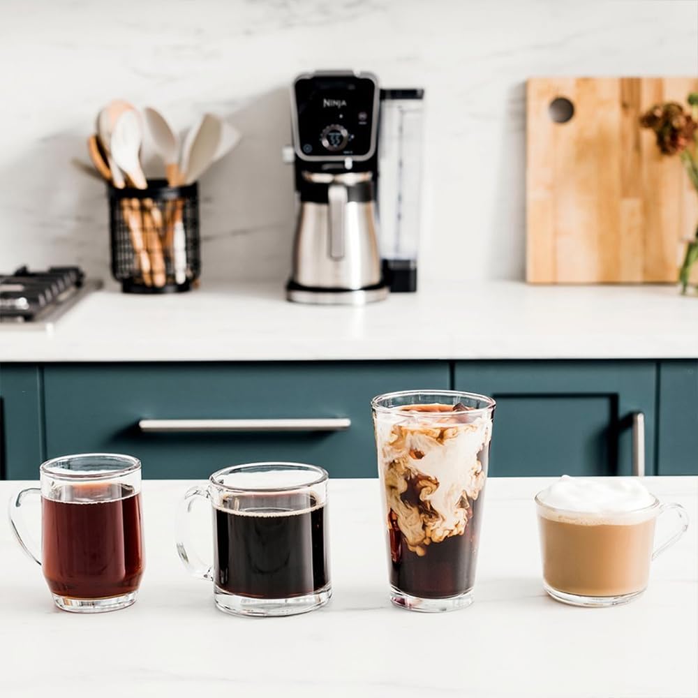 Ninja CFP305 DualBrew Pro Specialty 12-Cup Drip Coffee Maker Thermal Carafe (Renewed)