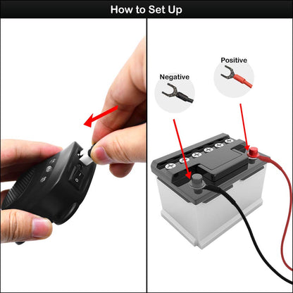 Loraffe Under Hood Rodent Repellent for Car Engines, 12V 24V Ultrasonic Mouse Deterrent with LED Strobe Lights – Mice and Rat Repeller for Truck, RV, Vehicle Engine Protection, Pack of 2