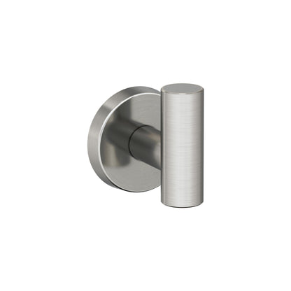 Amerock BH26542SS | Stainless Steel Single Robe Hook | 2-1/4 in. (57 mm) Length Towel Holder | Arrondi | Towel Hook for Bathroom | Bathroom Hardware | Bath Accessories