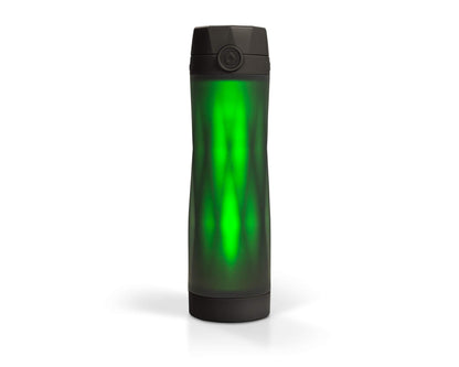 Hidrate Spark 3 Smart Water Bottle, Tracks Water Intake and Glows to Remind You to Stay Hydrated, BPA Free, 20 oz, Black