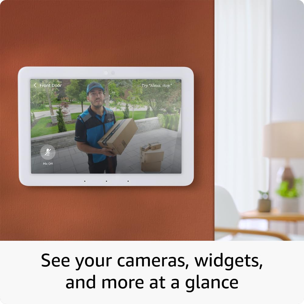 Amazon Echo Hub | 8” smart home control panel with Alexa | Compatible with thousands of devices