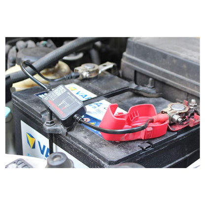 QUICKLYNKS BM2 Bluetooth Battery Monitor 12V Car Battery Tester for Lead Acid, Auto Battery Load Tester with Cranking Charging Test, LowVolt Alarm for Car/RV/Motorcycle/Truck/Boat/Solar Power System