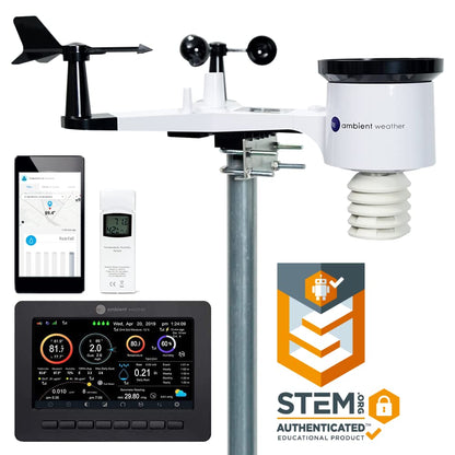 Ambient Weather WS-2000 Smart Weather Station with WiFi Remote Monitoring and Alerts