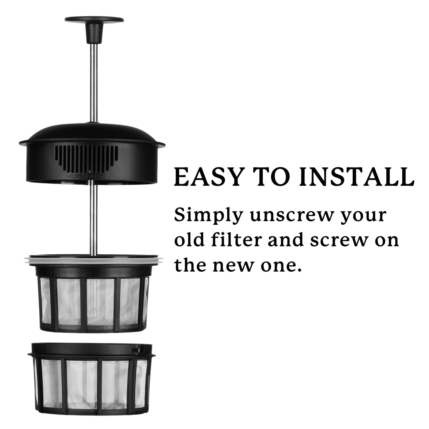 ESPRO 32 Ounces Replacement Coffee Micro-Filter for ESPRO P3/P5/P7 French Press