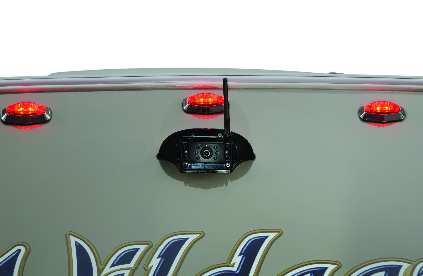 Furrion Vision S Wireless RV Backup Camera System with 5-Inch Monitor, 1 Rear Sharkfin, Infrared Night Vision, Wide-Angle View, Hi-Res, IP65 Waterproof, Motion Detection, Microphone - FOS05TASF