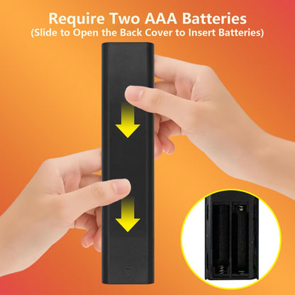 Replacement for Samsung TV Remote, for All 2019-2025 Samsung Remote Control for Smart TV with Voice Control. No Solarcell. 2-Year Warranty.