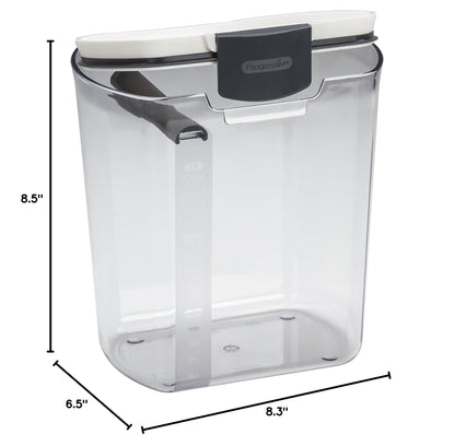 ProKeeper Flour Storage Container, 4-Quart, Dishwasher Safe, BPA-Free Plastic