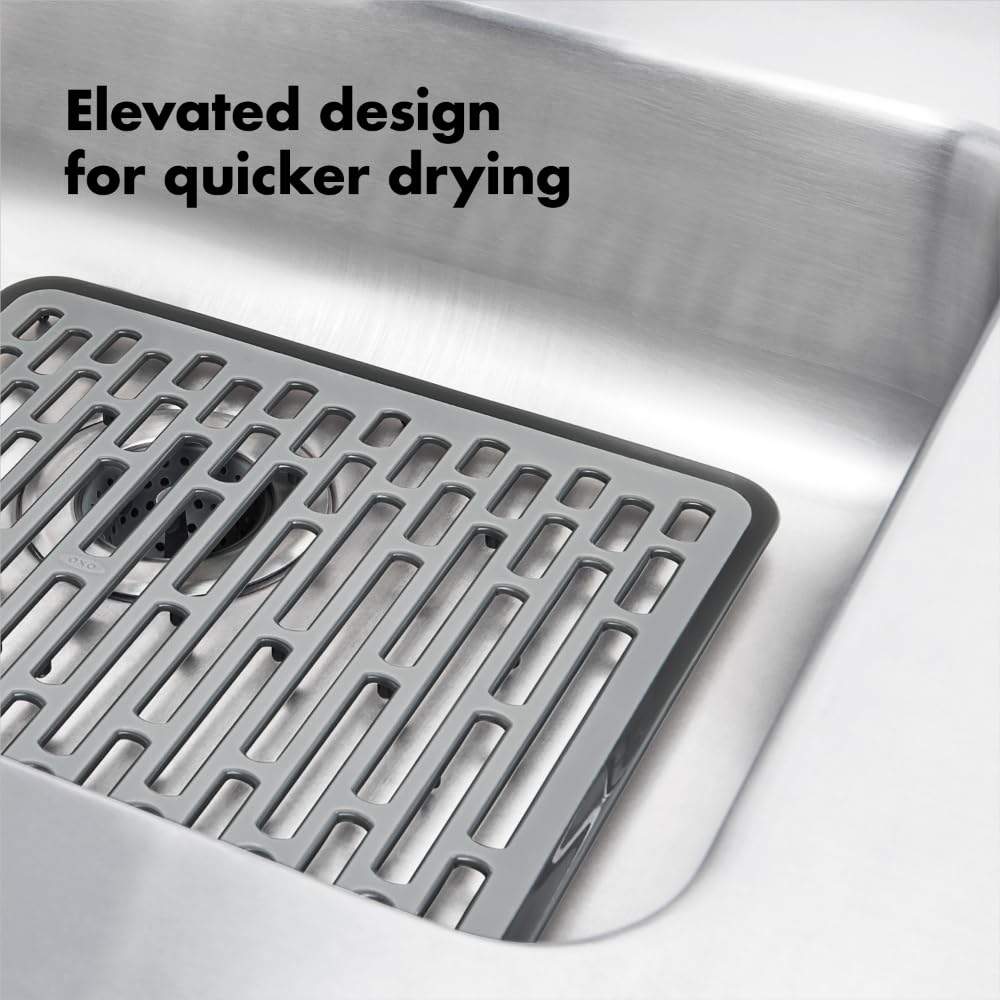 OXO Good Grips Small Sink Mat, Gray