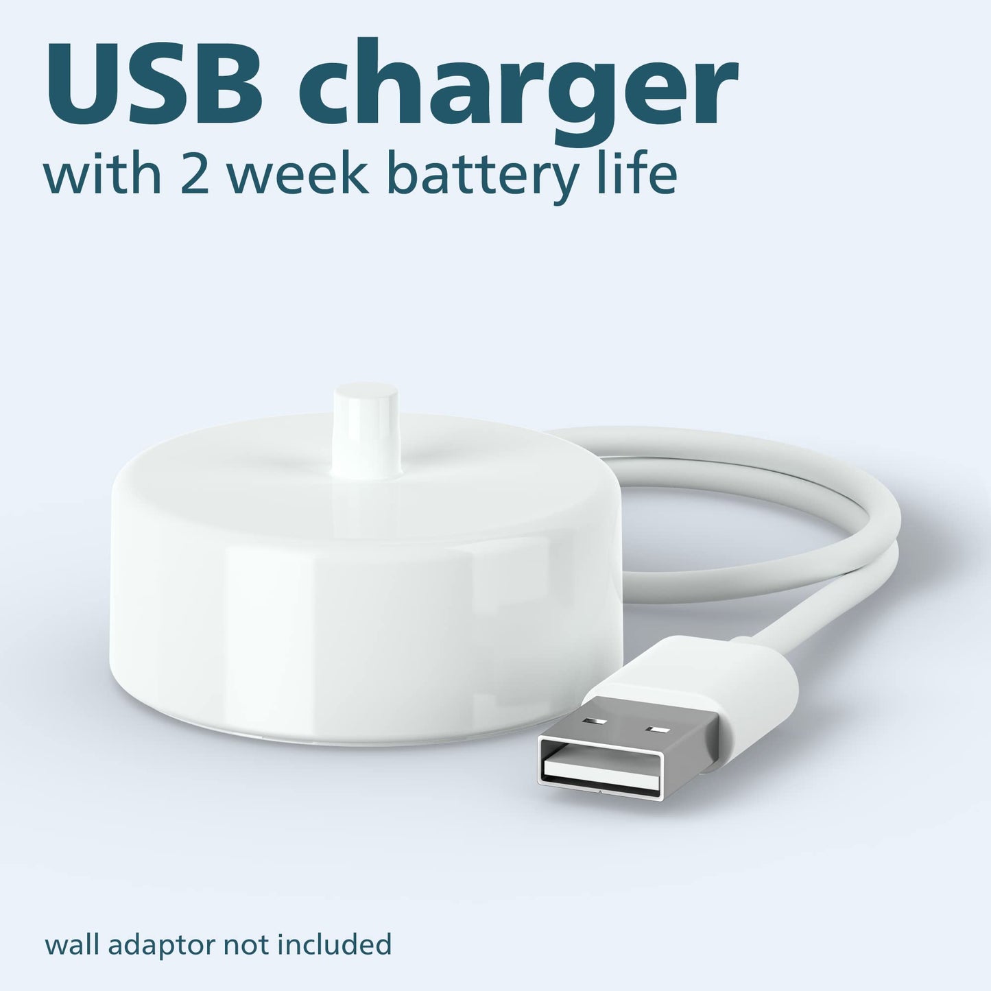 Philips Sonicare 4100 Rechargeable Electric Toothbrush, with Pressure Sensor, 2 Intensity Settings, SmarTimer and QuadPacer, 14-Day Battery Life, Deep Pink, Model HX3681/26