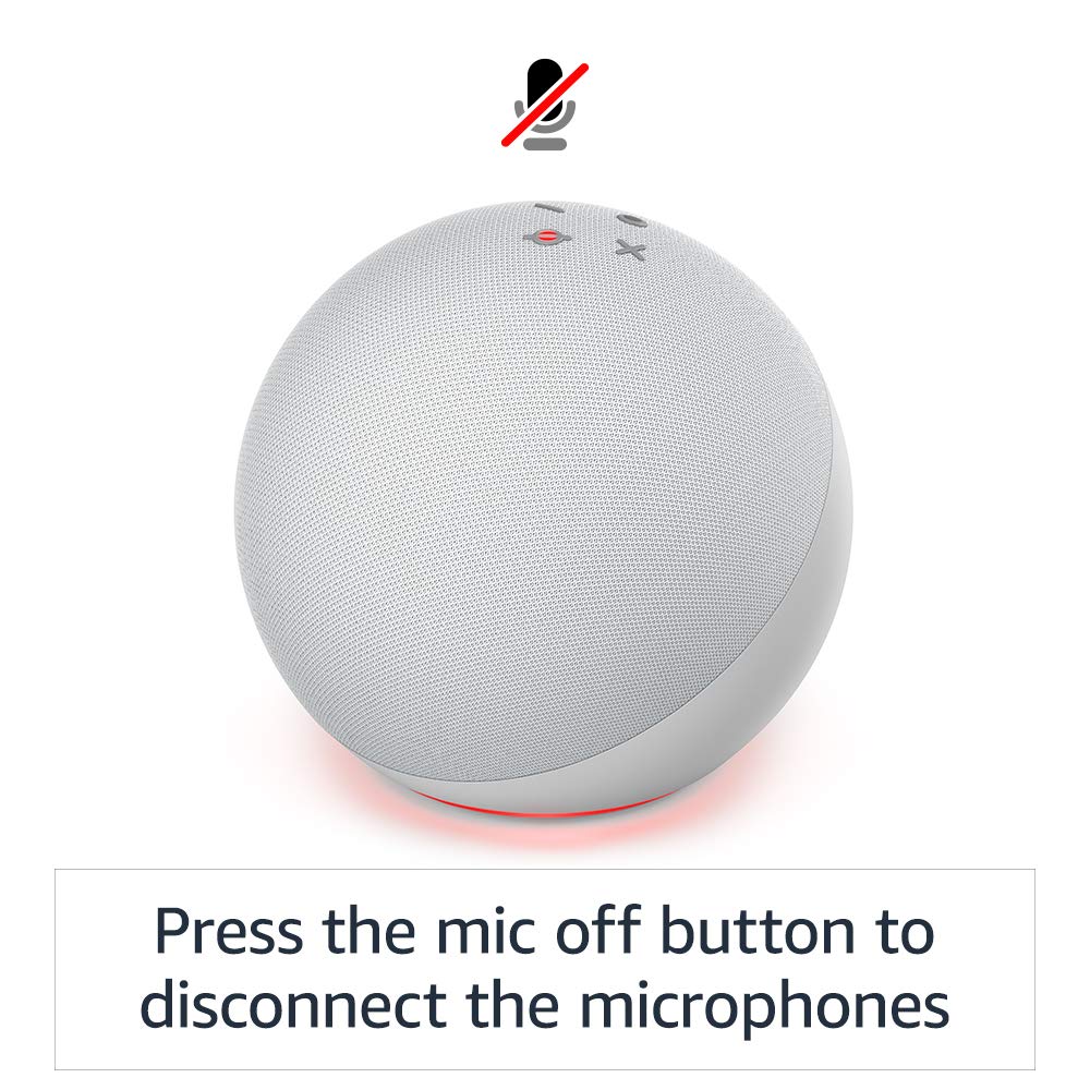 Like-New Amazon Echo (newest model), Alexa speaker with premium sound, Ideal for large bedrooms, living rooms and kitchens, Charcoal