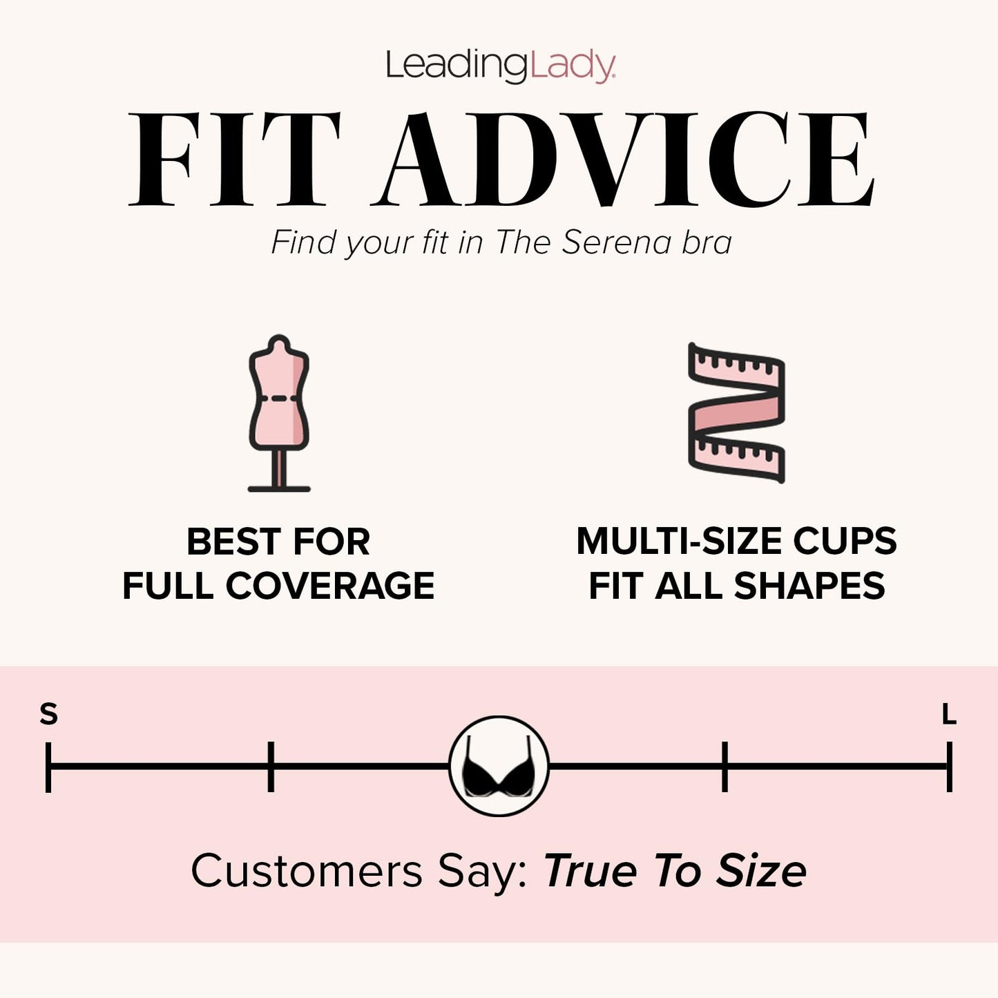 Leading Lady Sports Bra for Women - The Serena Wirefree Sports Bra - White