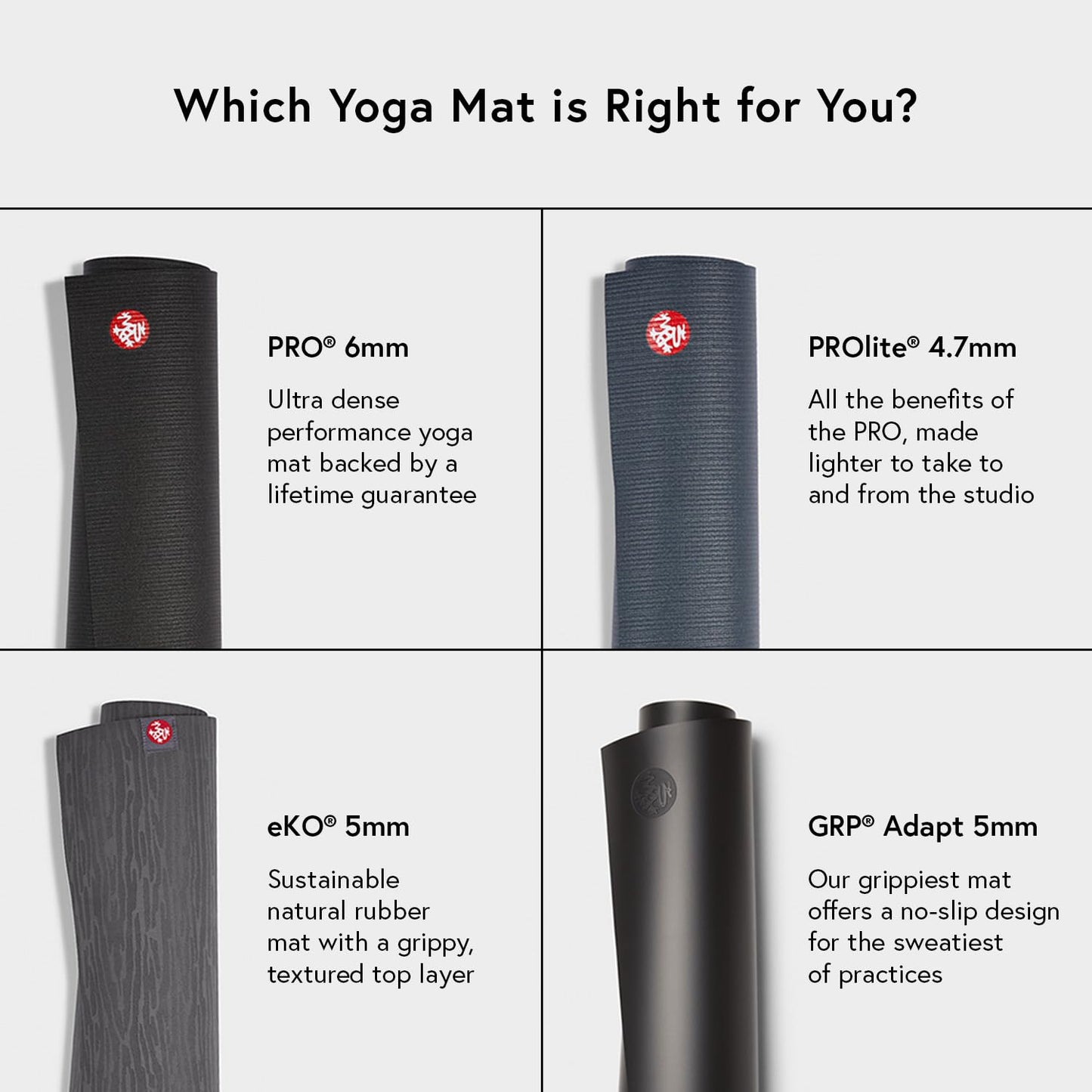 Manduka eKO Superlite Yoga Mat for Travel - Lightweight, Easy to Roll and Fold, Durable, Non Slip Grip, 1.5mm Thick, Leaf Green, 71" x 24"