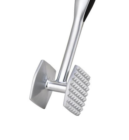 Aliglow Meat Tenderizer Hammer Tool Pounder For Tenderizing Steak Beef Poultry, Heavy Duty Dual-Sided Mallet with Soft Grip Handle - Multifunctional Kitchen Beater for Chicken,Fish, Baking