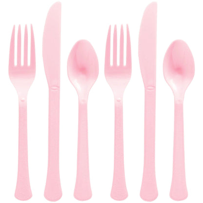Amscan Cutlery, One Size, New Pink
