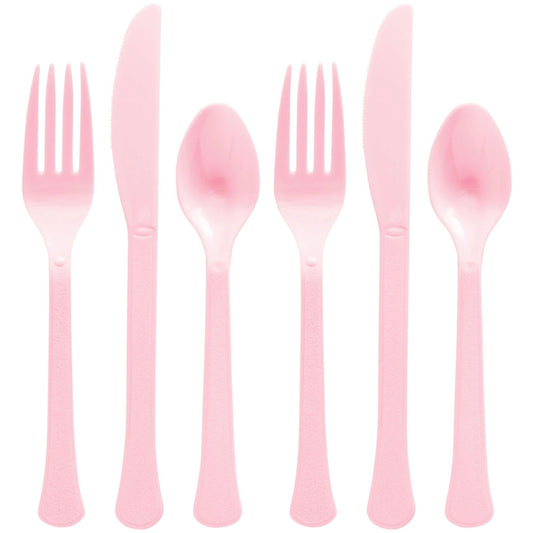 Amscan Cutlery, One Size, New Pink