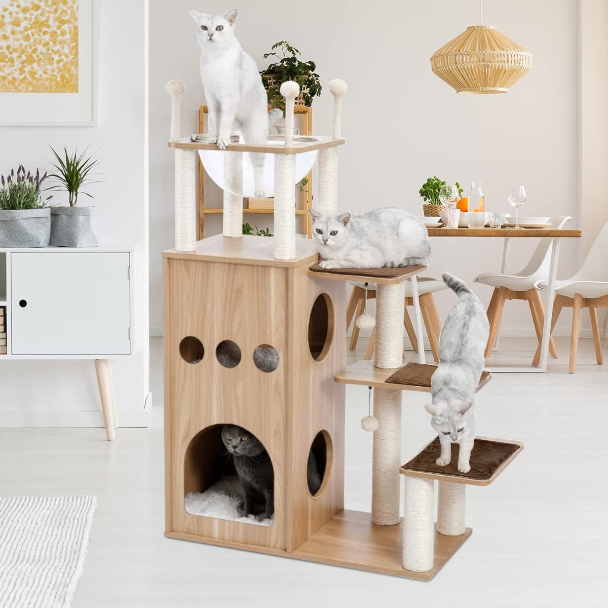 NAMOTEK Pet Heating Pad, Safe Electric Heating Pad for Dogs and Cats Indoor Warming Pad with Auto Constant Temperature 15.7" x 12"