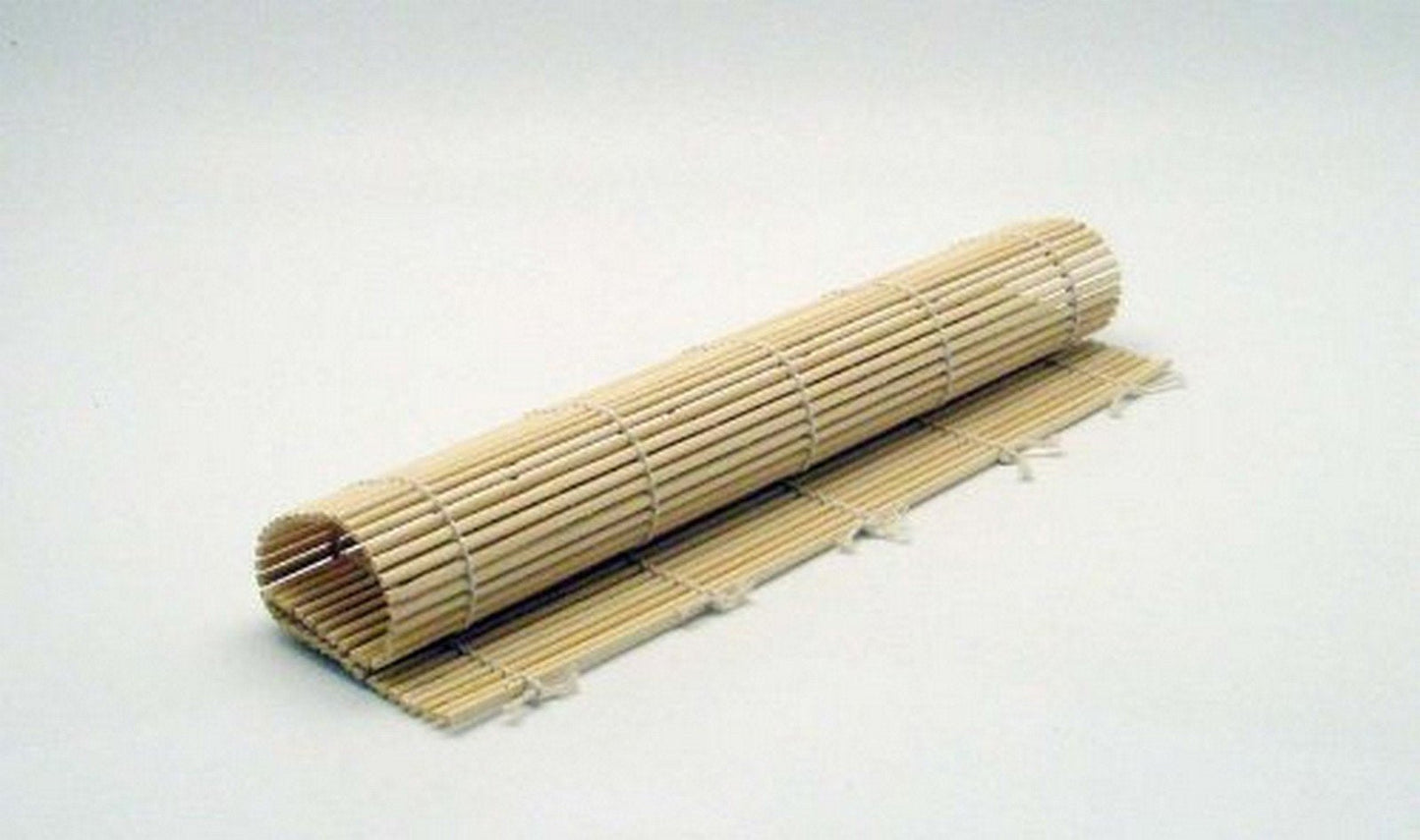JapanBargain, Bamboo Sushi Rolling Mat, 9.5 Inch Sushi Roller Maker, Natural Bamboo Sushi Mat for Rolling Japanese Sushi, Commercial Quality, Eco-Friendly