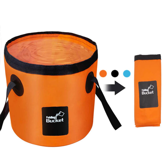 Esthesia 5 Gallon Collapsible Wash Basin - Multifunctional Portable Folding Bucket for Travelling, Camping, Hiking, Fishing, Gardening