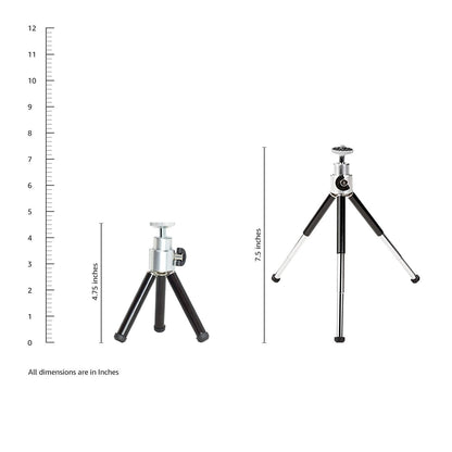 Amazon Basics Lightweight Mini Tripod, Black